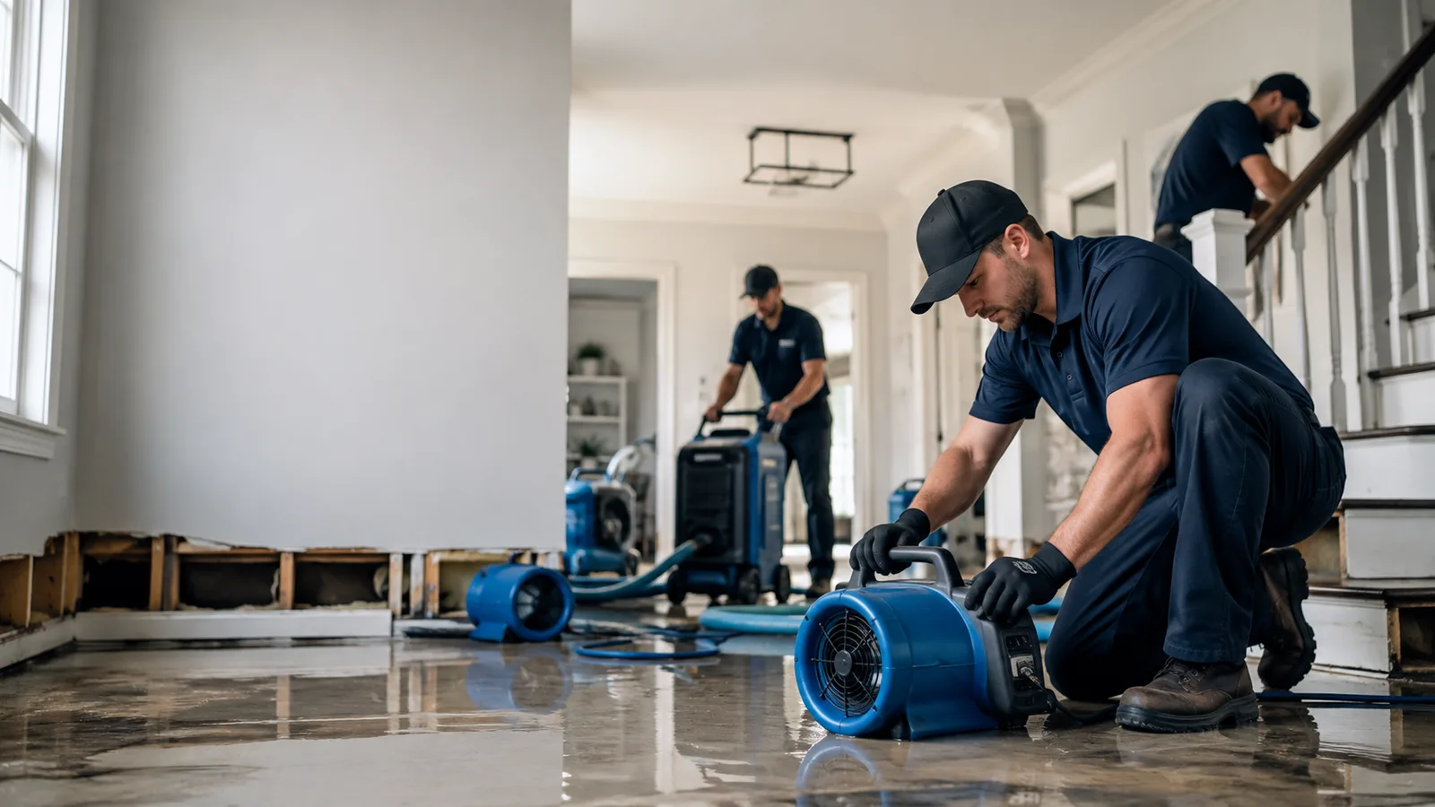 Water Damage Restoration in Manvel, TX near me